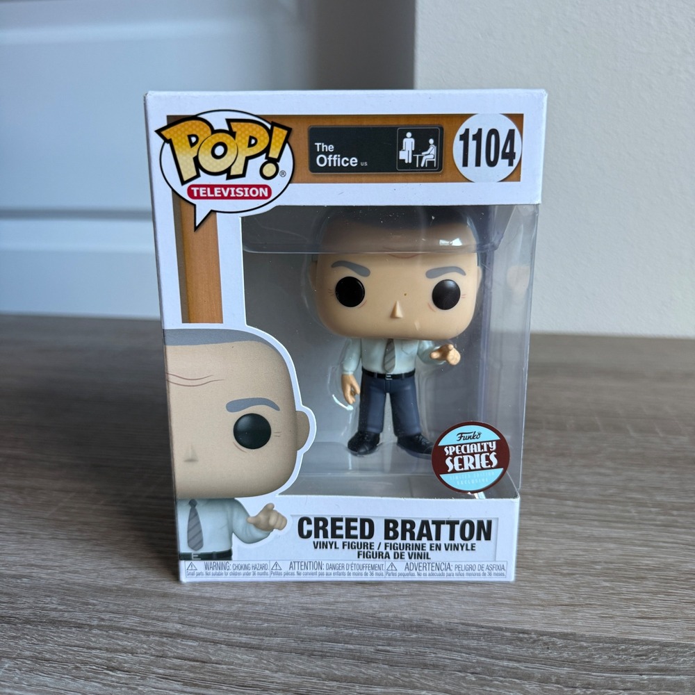 Funko Pop The Office Creed Bratton 1104 Specialty Series Exclusive Vinyl Figure